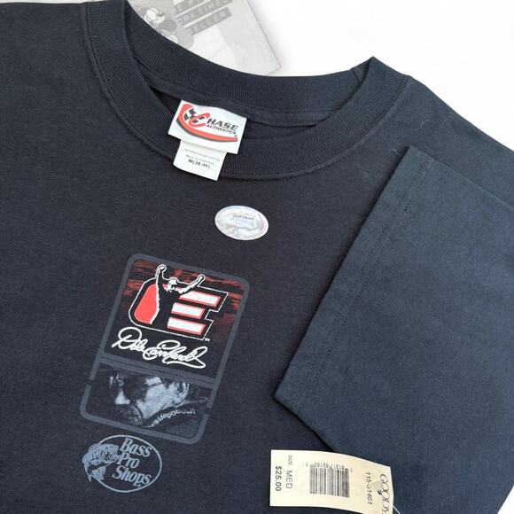 Y2K Nascar Chase Authentic’s Dale Earnhardt Bass Pro Shops Graphic Tee - Picture 1 of 7